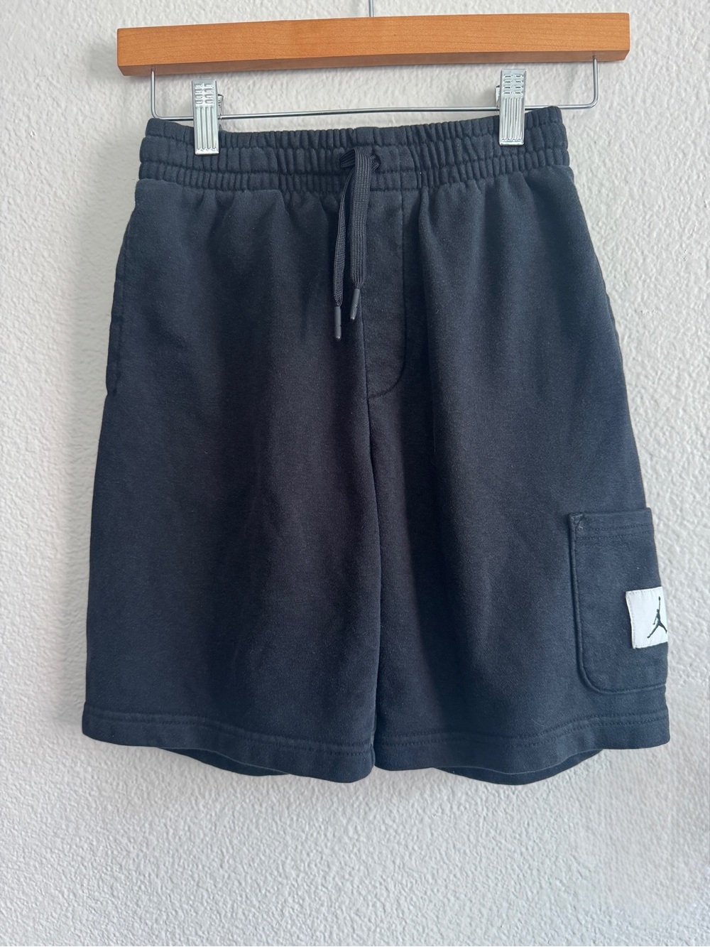 Jordan Boy’s Black Fleece Cargo Shorts